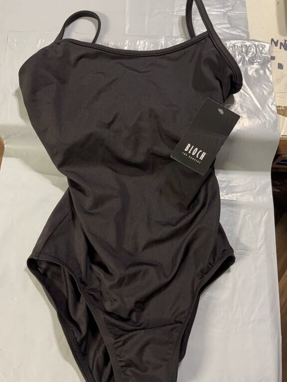 Bloch Dancewear Small Black Camisole Leotard with Tags New never worn